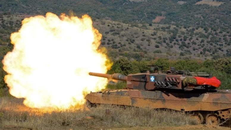 Για πρώτη φορά στην ιστορία μας Leopard 2HEL εναντίον Leopard 2A4 και Leopard 1A5 με το ατσάλι να ακούγεται μέχρι Τουρκία!